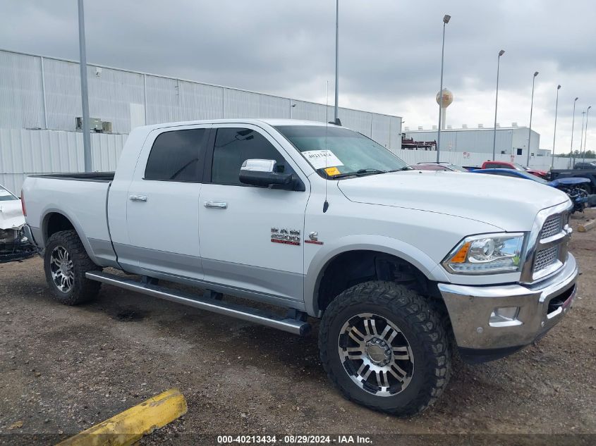 2017 Ram 2500 Laramie Mega Cab 4X4 6'4 Box VIN: 3C6UR5NL4HG634790 Lot: 40213434