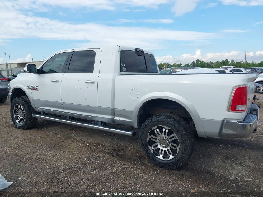 2017 Ram 2500 Laramie Mega Cab 4X4 6'4 Box VIN: 3C6UR5NL4HG634790 Lot: 40213434