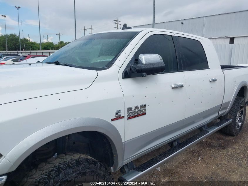 2017 Ram 2500 Laramie Mega Cab 4X4 6'4 Box VIN: 3C6UR5NL4HG634790 Lot: 40213434