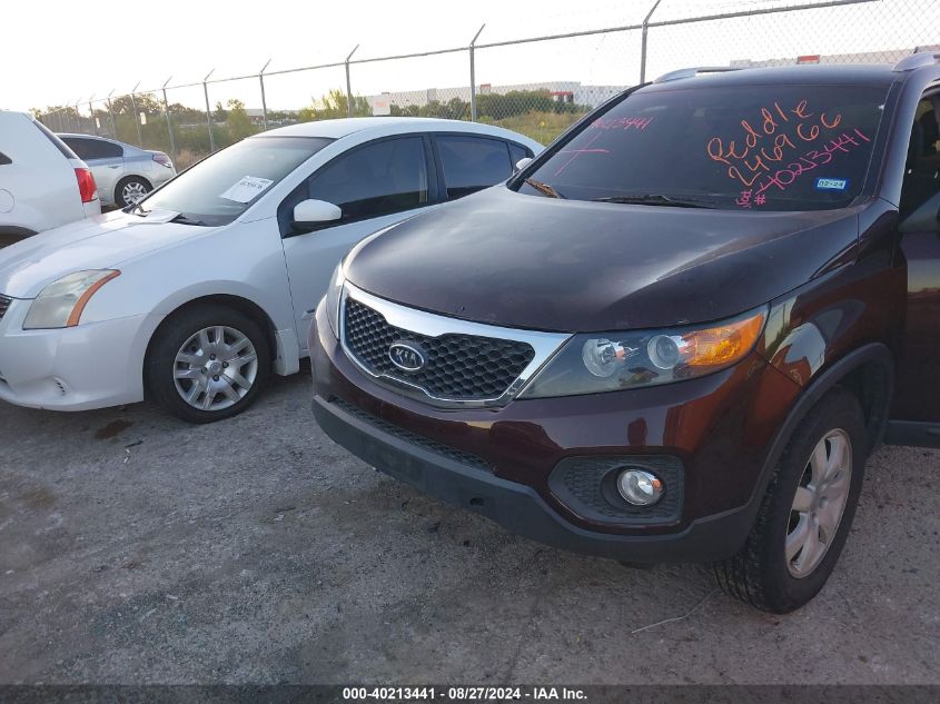 2012 Kia Sorento Lx VIN: 5XYKT3A67CG246966 Lot: 40213441