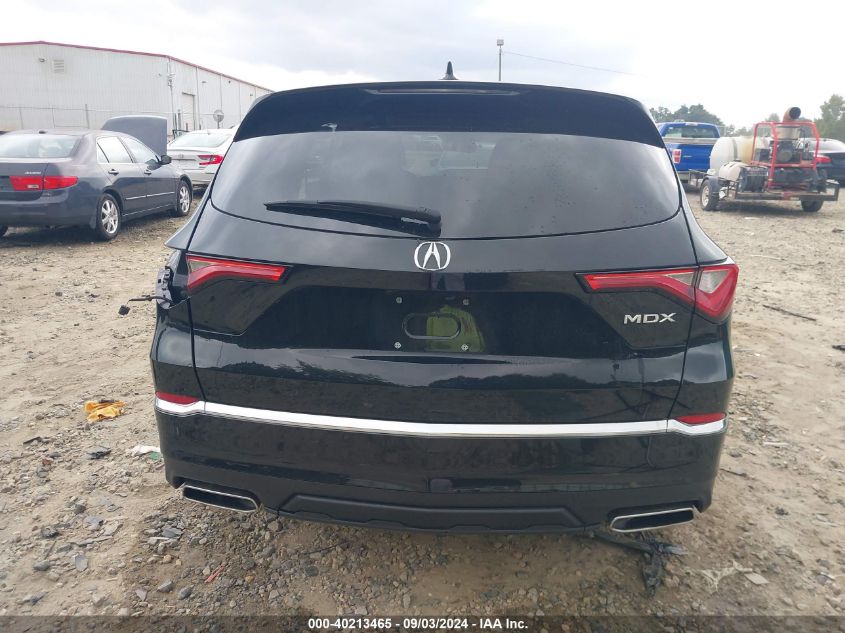 2023 Acura Mdx Standard VIN: 5J8YD9H33PL007335 Lot: 40213465