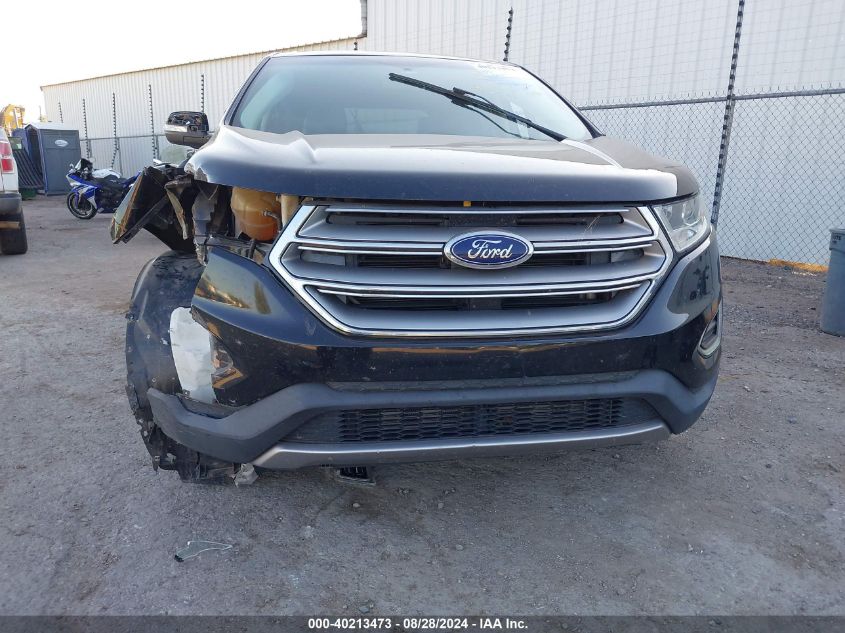 2017 Ford Edge Titanium VIN: 2FMPK3K99HBB06037 Lot: 40213473