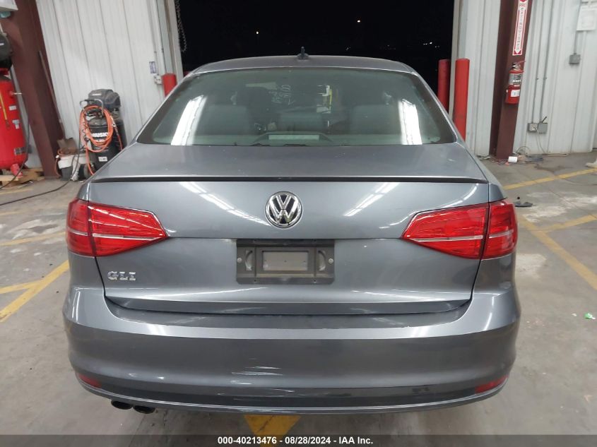 2015 Volkswagen Jetta 2.0T Gli Se VIN: 3VW5T7AJ4FM402667 Lot: 40213476