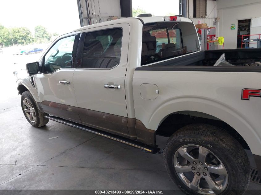 2021 FORD F-150 KING RANCH - 1FTFW1E80MFA51241