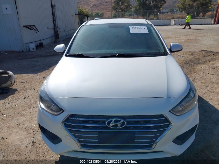 2019 Hyundai Accent Se VIN: 3KPC24A36KE071432 Lot: 40213504