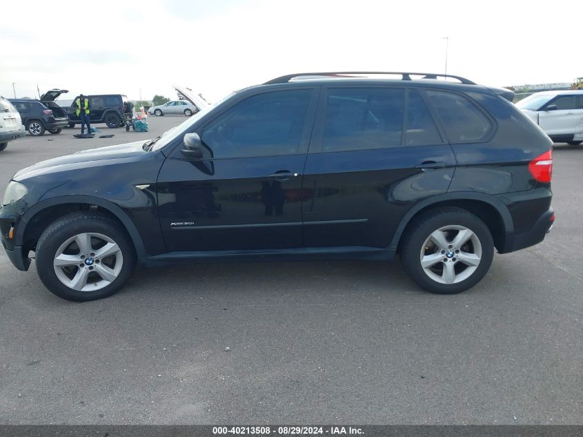 2009 BMW X5 xDrive30I VIN: 5UXFE43579L271240 Lot: 40213508