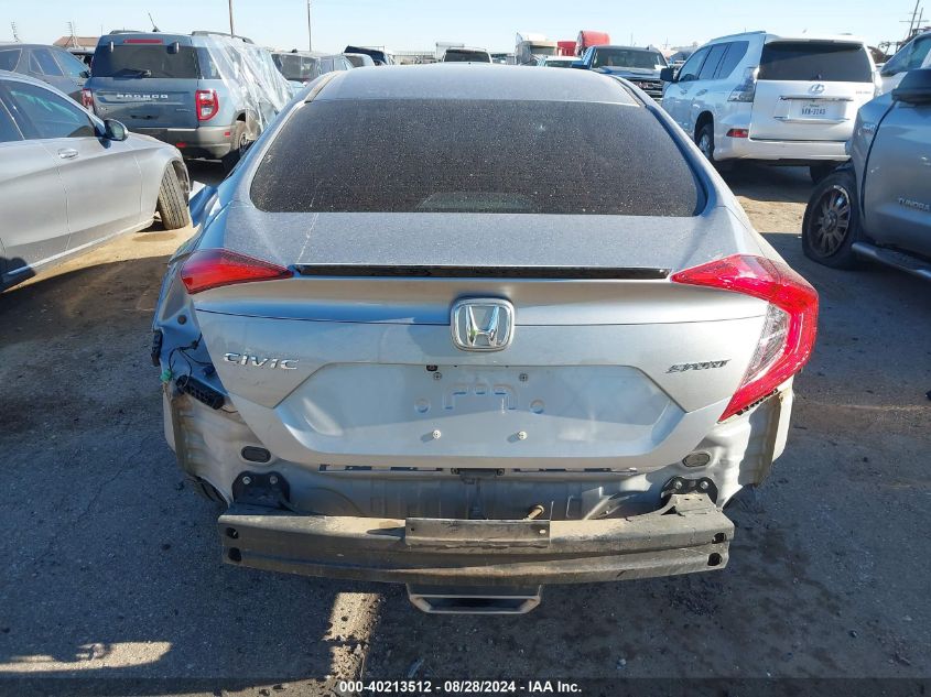 2020 Honda Civic Sport VIN: 2HGFC2F86LH584996 Lot: 40213512