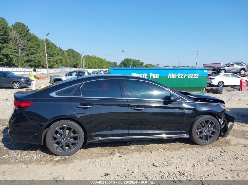 5NPE34AB1JH628738 2018 Hyundai Sonata Sport 2.0T