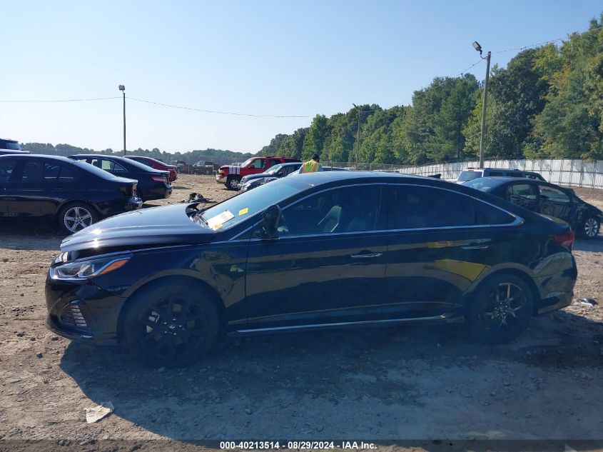 5NPE34AB1JH628738 2018 Hyundai Sonata Sport 2.0T