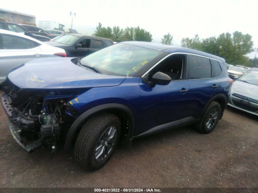 2021 Nissan Rogue S Intelligent Awd VIN: JN8AT3AB3MW209804 Lot: 40213522