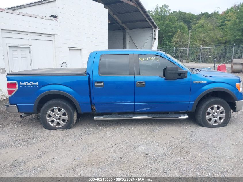 2013 Ford F-150 Xlt VIN: 1FTFW1EF9DFD78896 Lot: 40213535