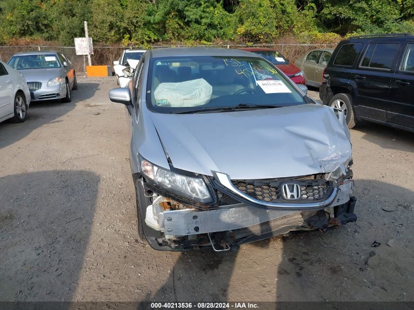 2015 Honda Civic Lx VIN: 19XFB2F59FE287289 Lot: 40213536