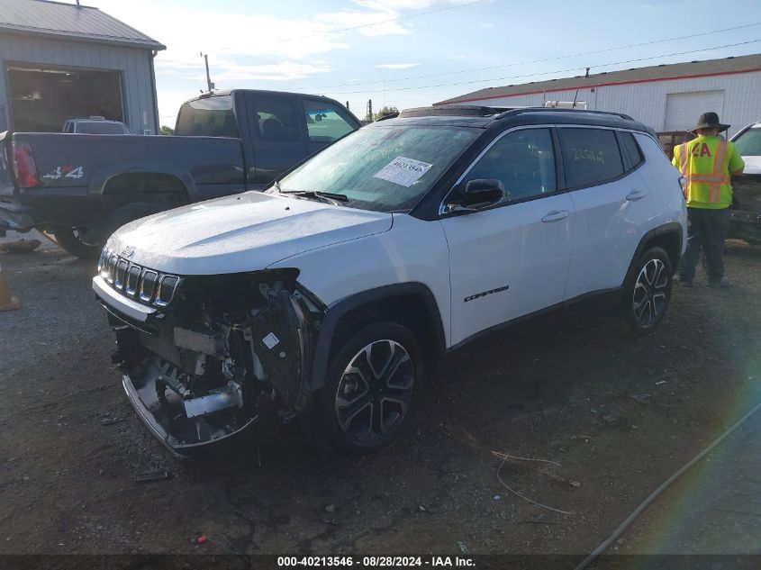 2022 JEEP COMPASS LIMITED - 3C4NJDCB5NT169707