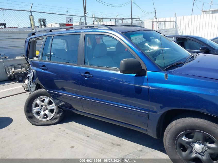 2006 Toyota Highlander VIN: JTEGD21A060143041 Lot: 40213555