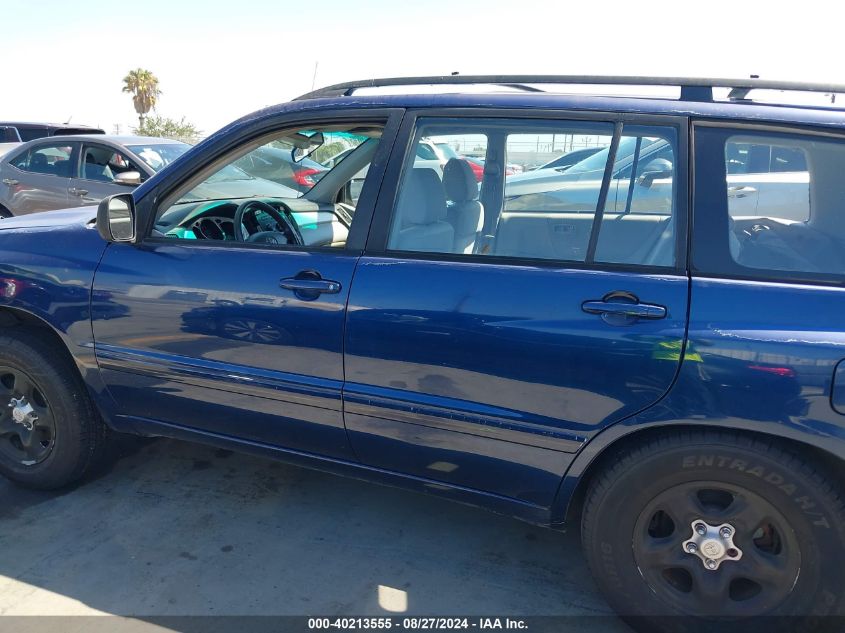 2006 Toyota Highlander VIN: JTEGD21A060143041 Lot: 40213555