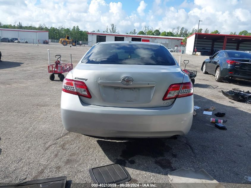 2010 Toyota Camry Le VIN: 4T1BF3EK2AU018721 Lot: 40213559