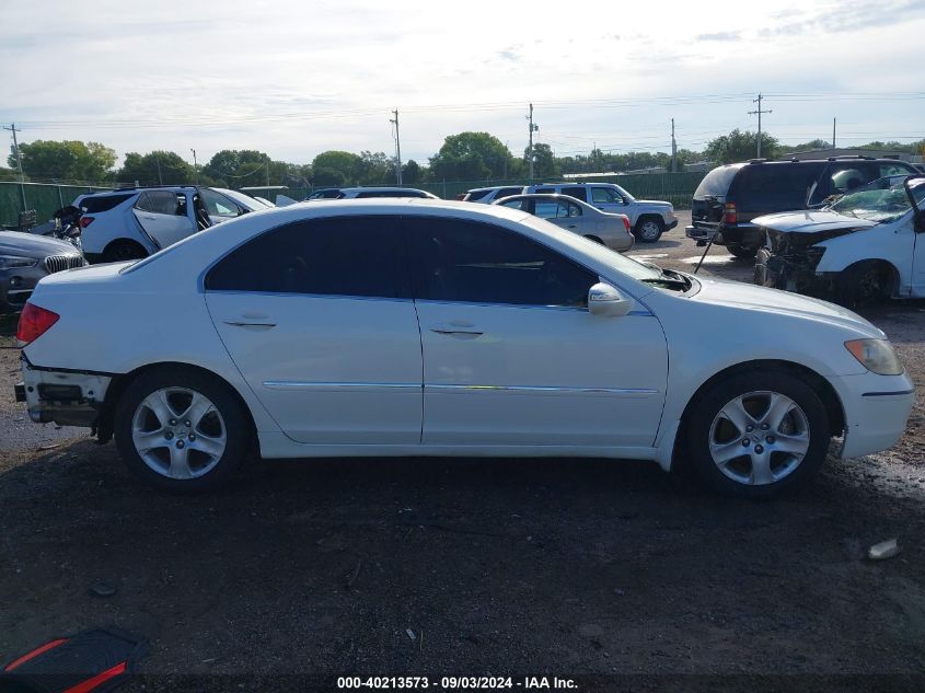 2005 Acura Rl 3.5 VIN: JH4KB16595C016648 Lot: 40587698