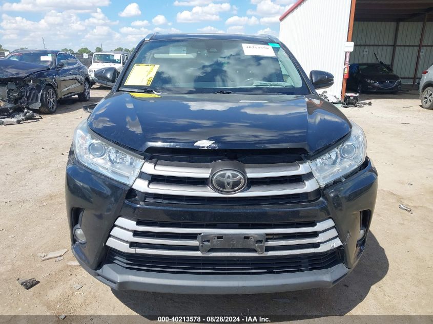 2017 Toyota Highlander Xle VIN: 5TDJZRFHXHS471836 Lot: 40213578