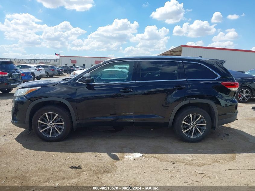 2017 Toyota Highlander Xle VIN: 5TDJZRFHXHS471836 Lot: 40213578