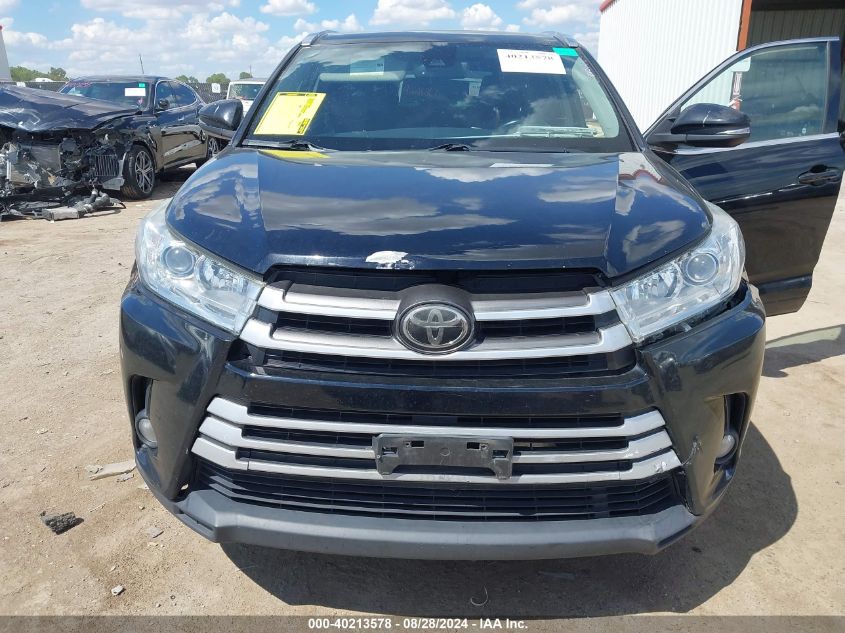 2017 Toyota Highlander Xle VIN: 5TDJZRFHXHS471836 Lot: 40213578