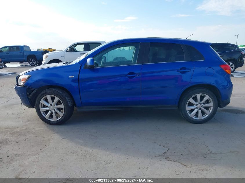 2015 Mitsubishi Outlander Sport Se VIN: 4A4AP4AU1FE008671 Lot: 40213582