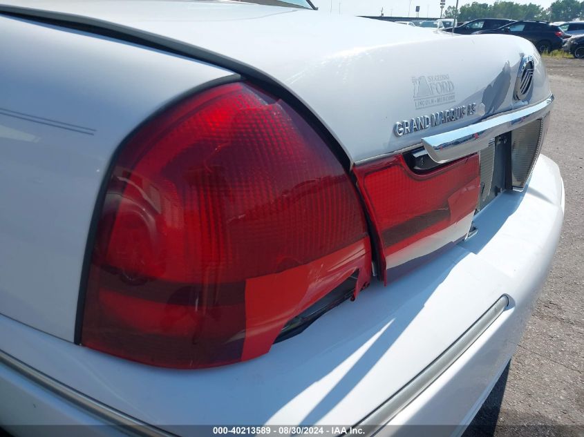 2003 Mercury Grand Marquis Ls VIN: 2MEFM75W73X666958 Lot: 40213589