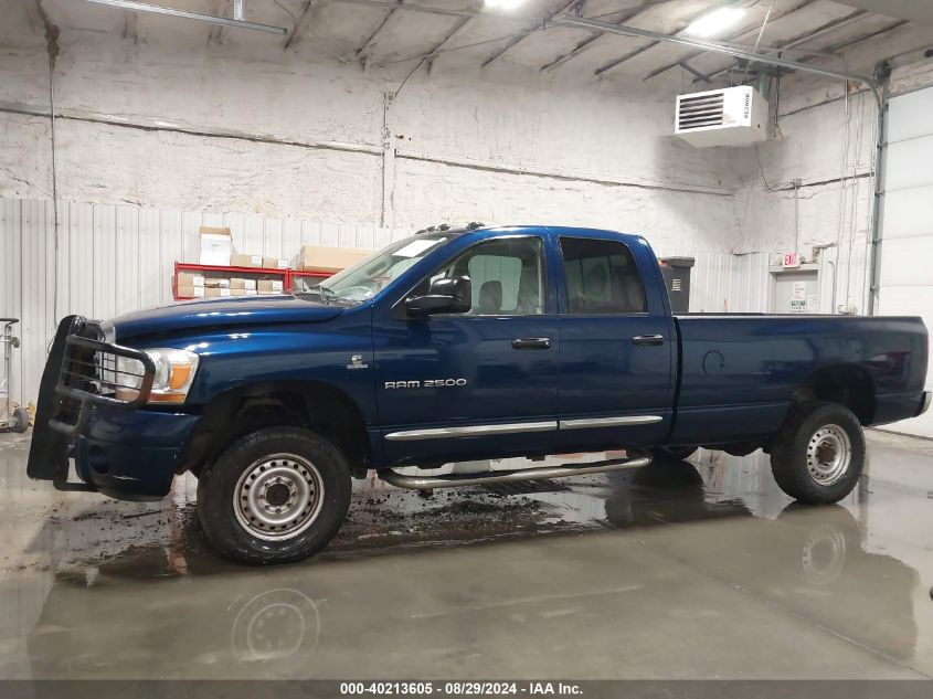 2006 Dodge Ram 2500 Laramie VIN: 1D7KS28C96J237107 Lot: 40213605