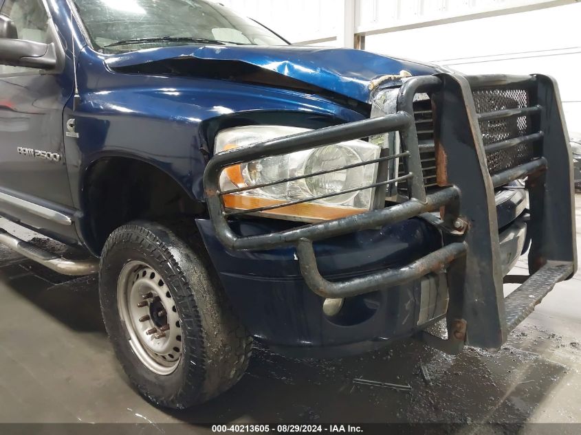 2006 Dodge Ram 2500 Laramie VIN: 1D7KS28C96J237107 Lot: 40213605