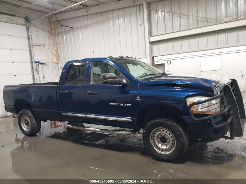 2006 Dodge Ram 2500 Laramie VIN: 1D7KS28C96J237107 Lot: 40213605