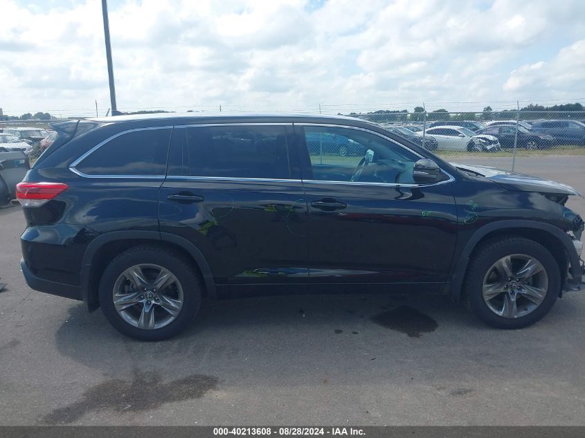 2019 TOYOTA HIGHLANDER LIMITED PLATINUM - 5TDDZRFH6KS986675