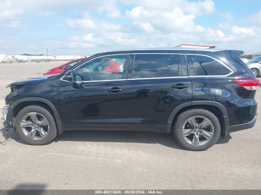 2019 Toyota Highlander Limited Platinum VIN: 5TDDZRFH6KS986675 Lot: 40213608