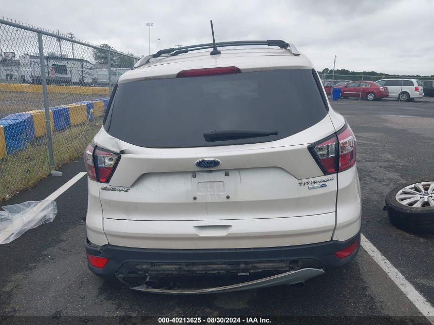 2018 Ford Escape Titanium VIN: 1FMCU9J91JUA47000 Lot: 40213625