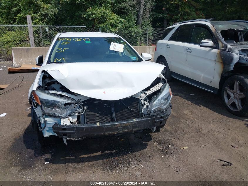 2015 Toyota Corolla Le VIN: 2T1BURHE8FC323342 Lot: 40213647