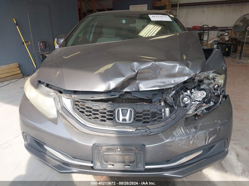 2013 Honda Civic Lx VIN: 19XFB2F58DE097139 Lot: 40213672