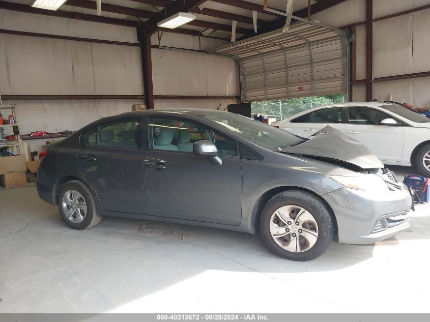 2013 Honda Civic Lx VIN: 19XFB2F58DE097139 Lot: 40213672