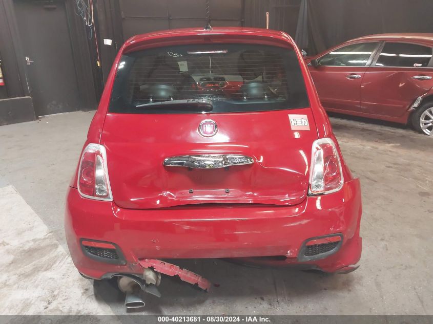 2013 Fiat 500 Sport/Sport Cattiva VIN: 3C3CFFBR3DT753898 Lot: 40213681