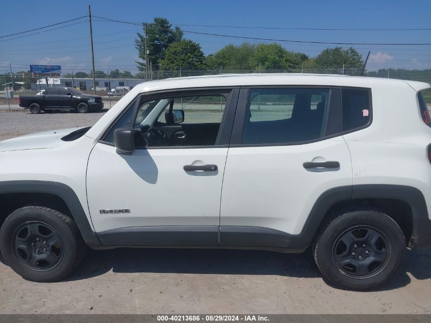 2019 Jeep Renegade Sport 4X4 VIN: ZACNJBAB3KPK34450 Lot: 40213686