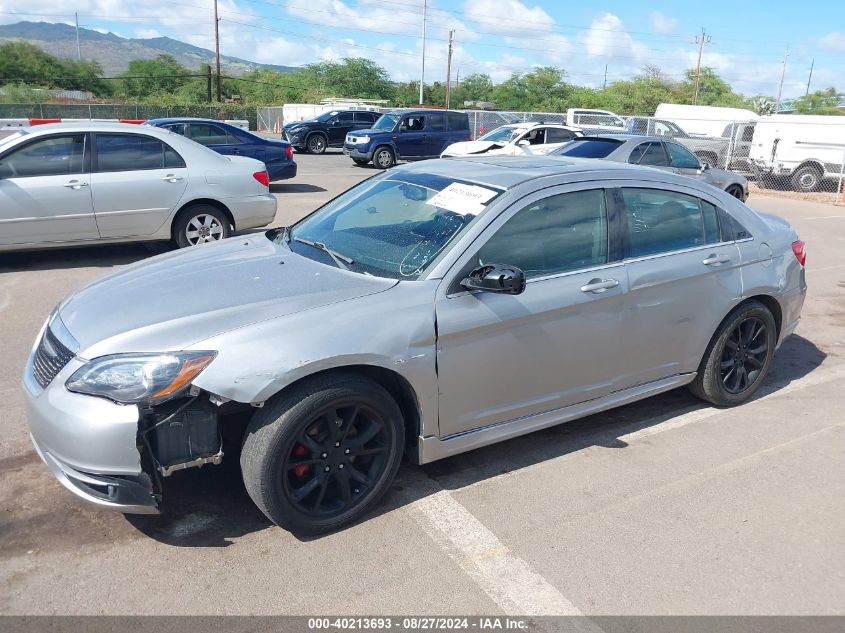 2014 Chrysler 200 Limited VIN: 1C3CCBCG1EN191743 Lot: 40213693