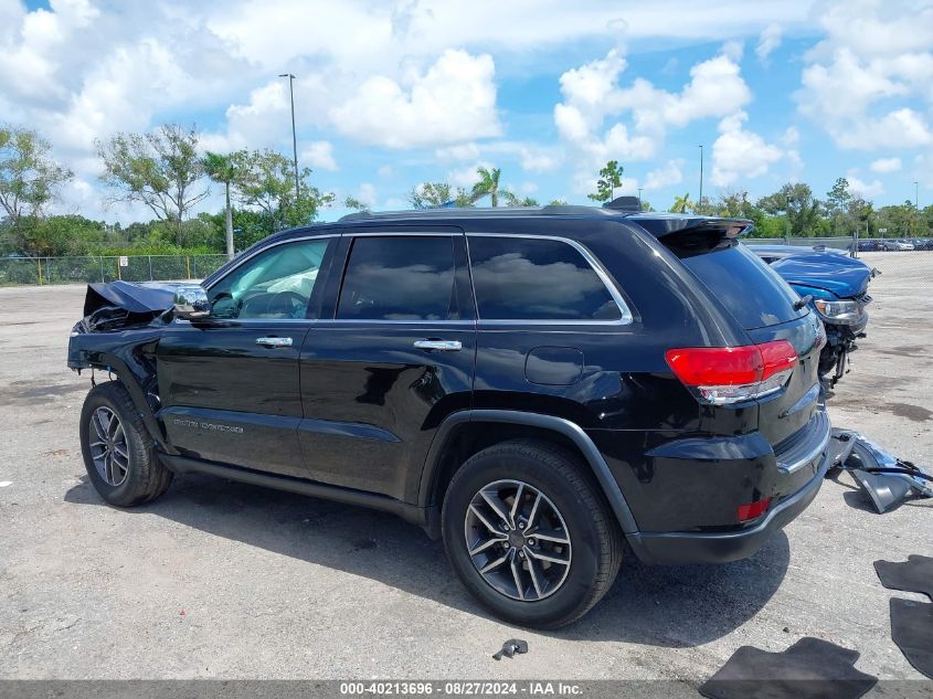 VIN 1C4RJEBG0KC603513 2019 JEEP GRAND CHEROKEE LIMITED 4X2