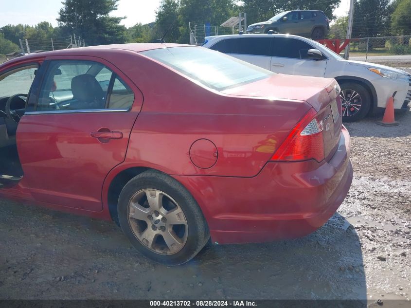 2011 Ford Fusion Se VIN: 3FAHP0HA0BR247491 Lot: 40213702