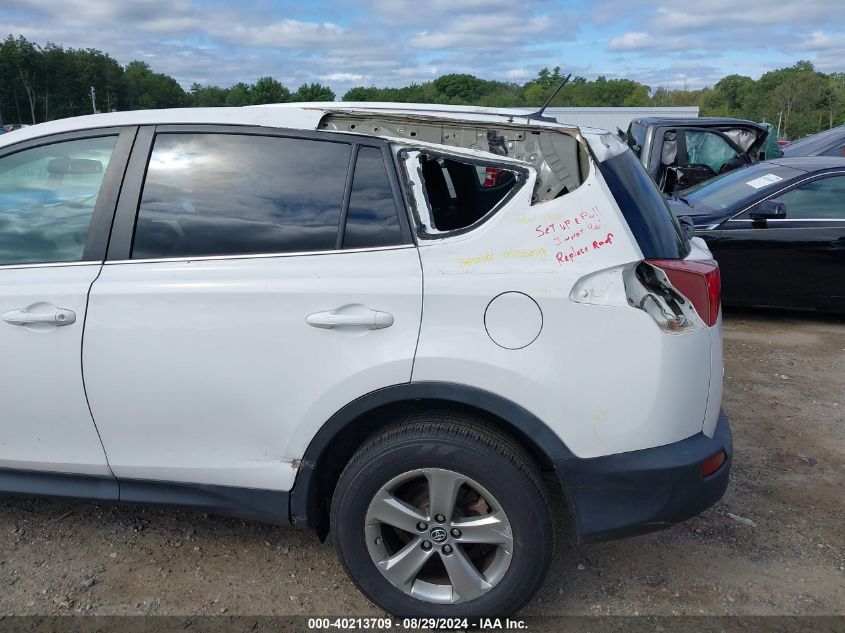 2015 Toyota Rav4 Xle VIN: 2T3RFREV3FW249461 Lot: 40213709