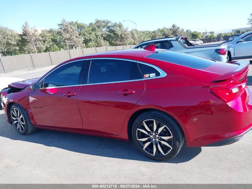 2021 Chevrolet Malibu Fwd Rs VIN: 1G1ZG5ST1MF043295 Lot: 40213718