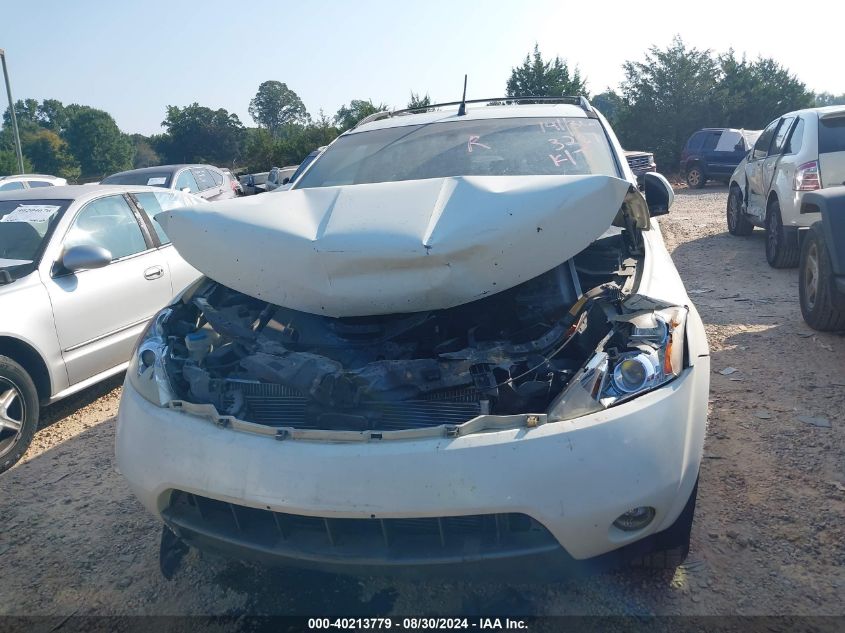 JN8AZ08W14W323287 2004 Nissan Murano Sl