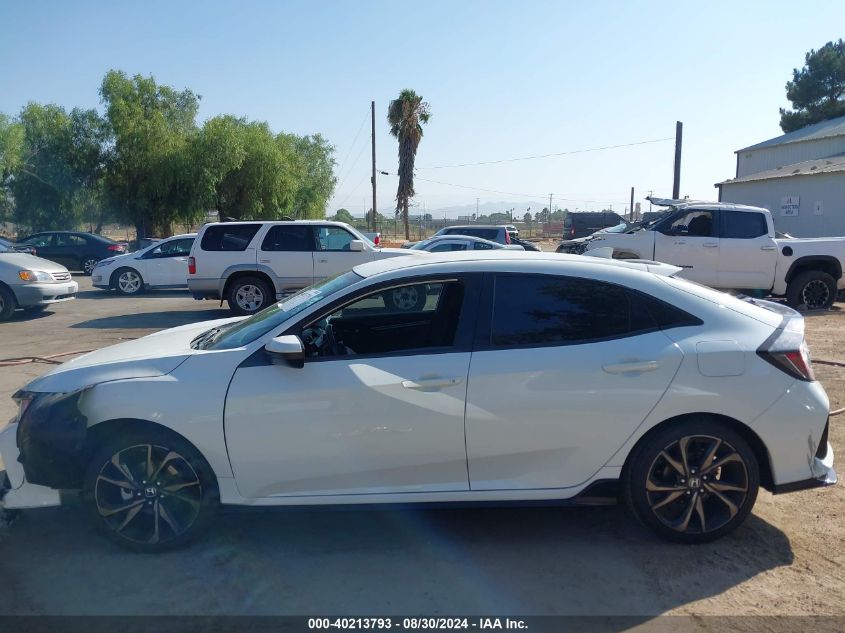 2019 Honda Civic Sport VIN: SHHFK7H43KU417426 Lot: 40213793