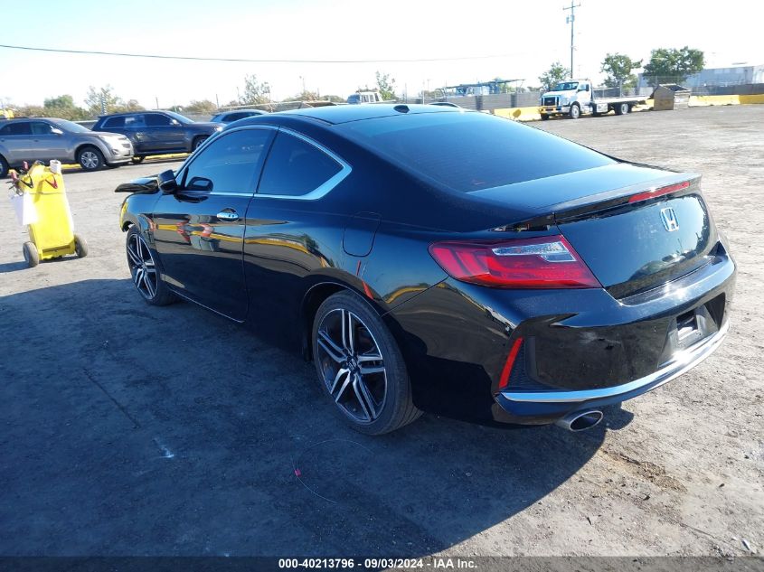 2016 Honda Accord Touring VIN: 1HGCT2B01GA006179 Lot: 40213796