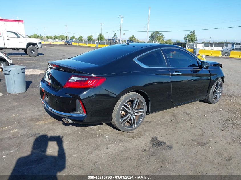 2016 Honda Accord Touring VIN: 1HGCT2B01GA006179 Lot: 40213796