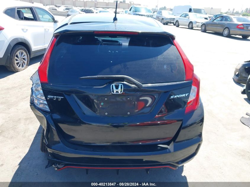 2018 Honda Fit Sport VIN: 3HGGK5G61JM704286 Lot: 40213847