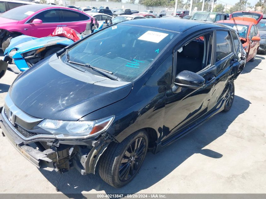 2018 Honda Fit Sport VIN: 3HGGK5G61JM704286 Lot: 40213847