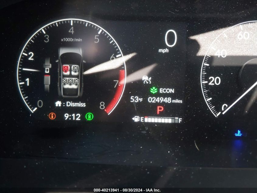 2023 Honda Cr-V Ex-L Awd VIN: 7FARS4H77PE017288 Lot: 40213941