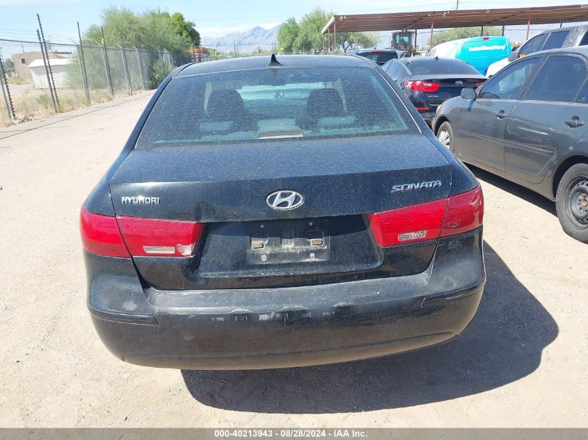 2009 Hyundai Sonata Gls VIN: 5NPET46C19H447751 Lot: 40213943